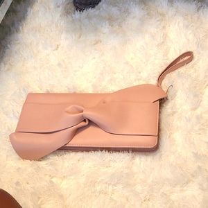 Pink clutch